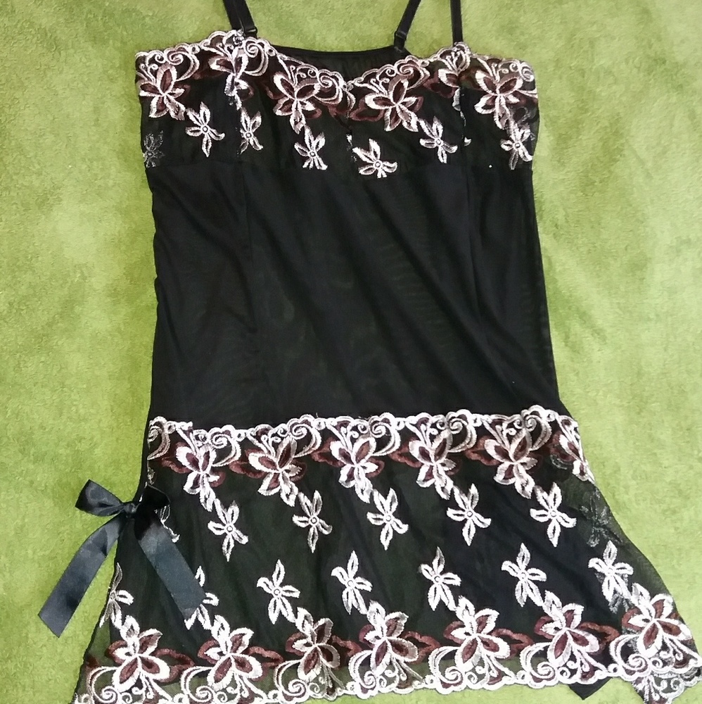 NWOT Sheer Babydoll Lingere
